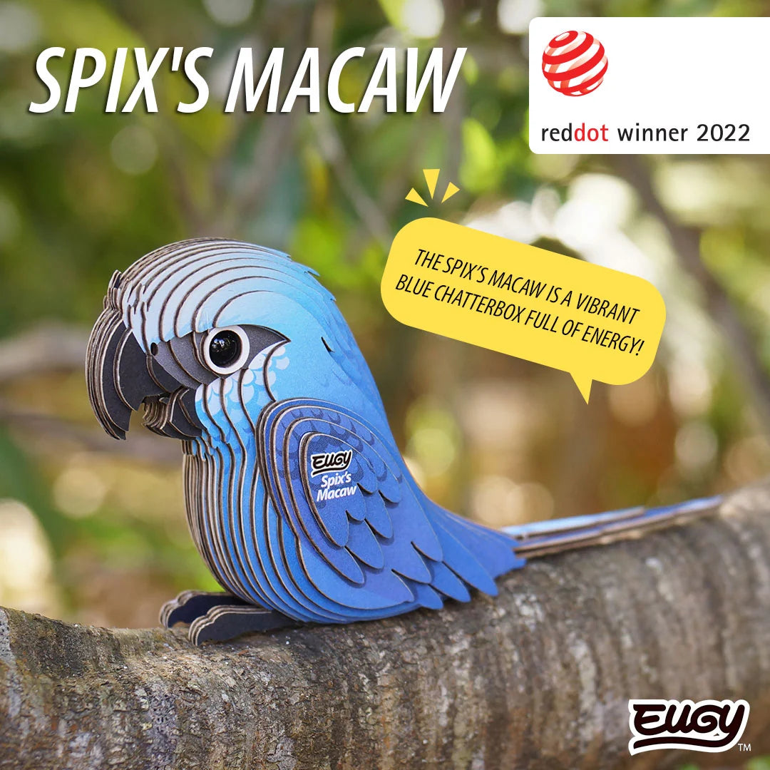 EUGY Spix's Macaw 3D Puzzle