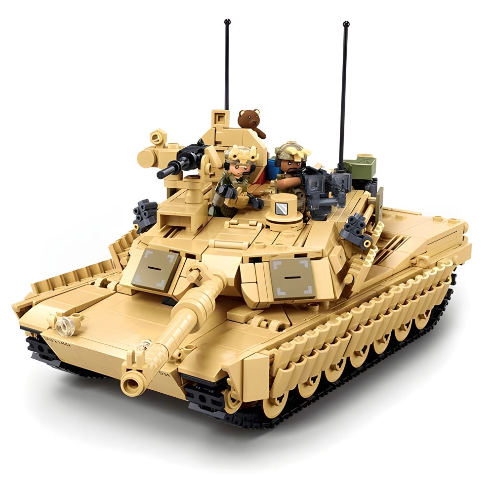 Sluban M1A2 Tusk Main Battle Tank 988 Piece Set