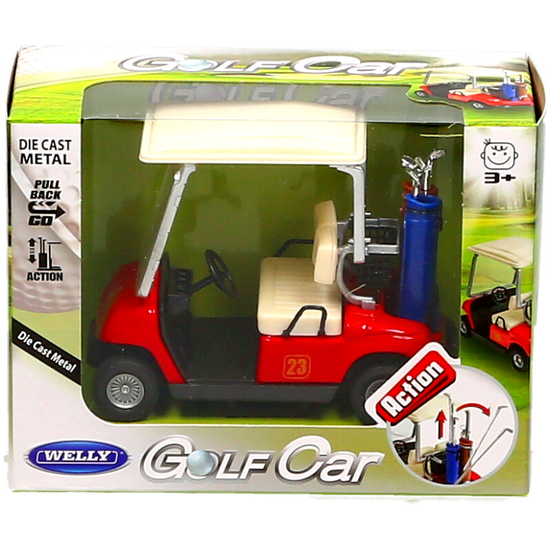 Pull Back & Go Golf Buggy