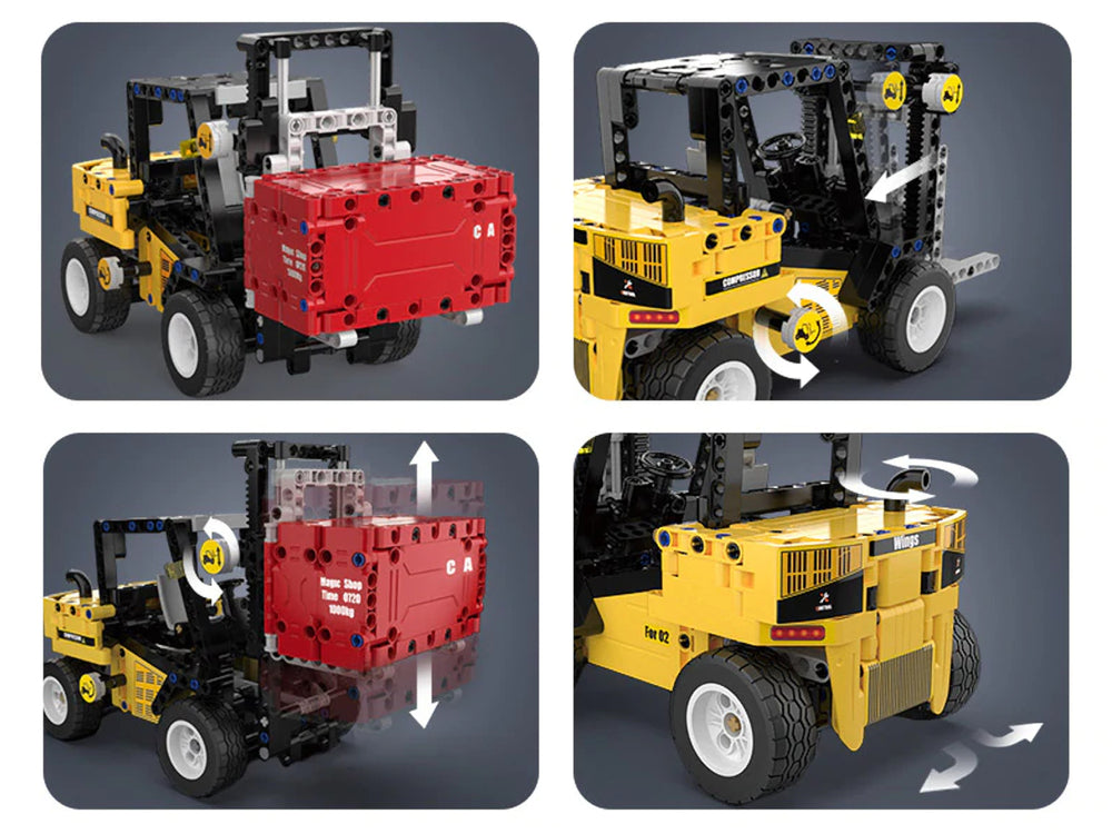 Cada Fork Lift 388 Piece Construction Set