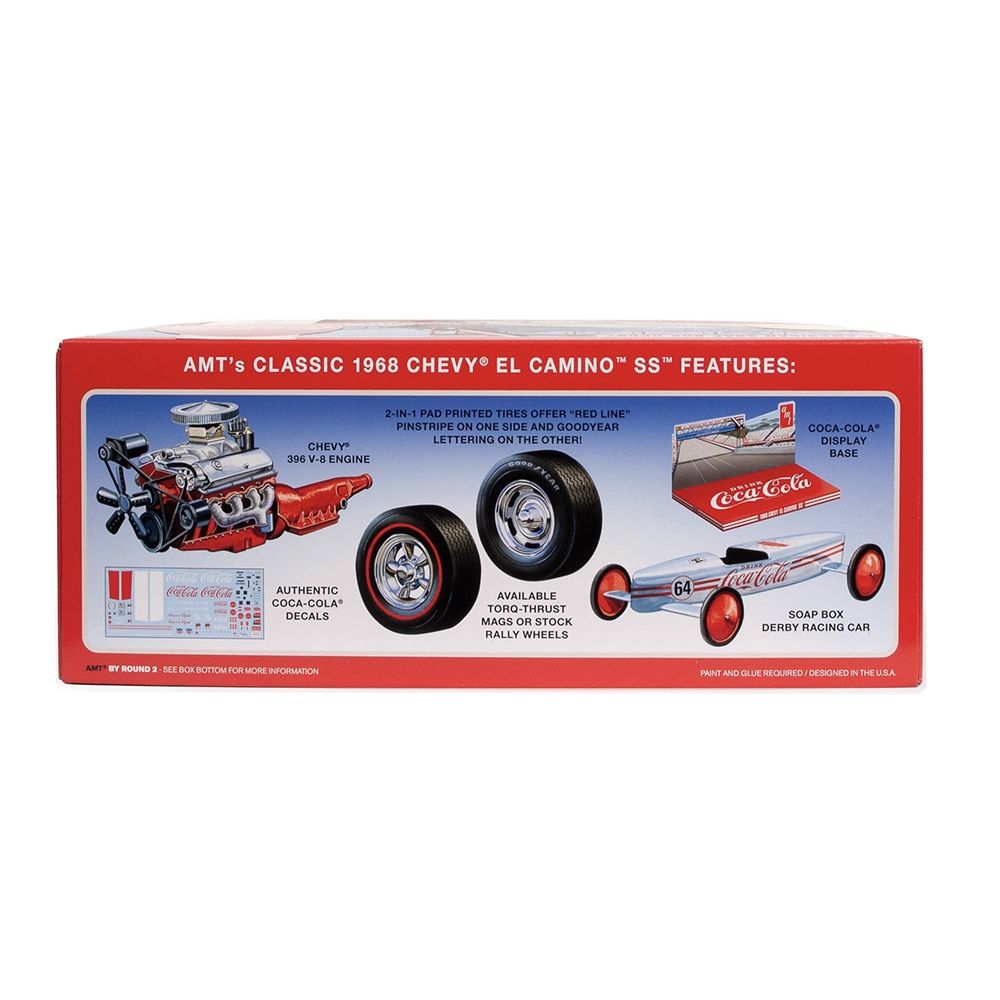 AMT 1968 Chevy El Camino SS Coca Cola 1:25 scale