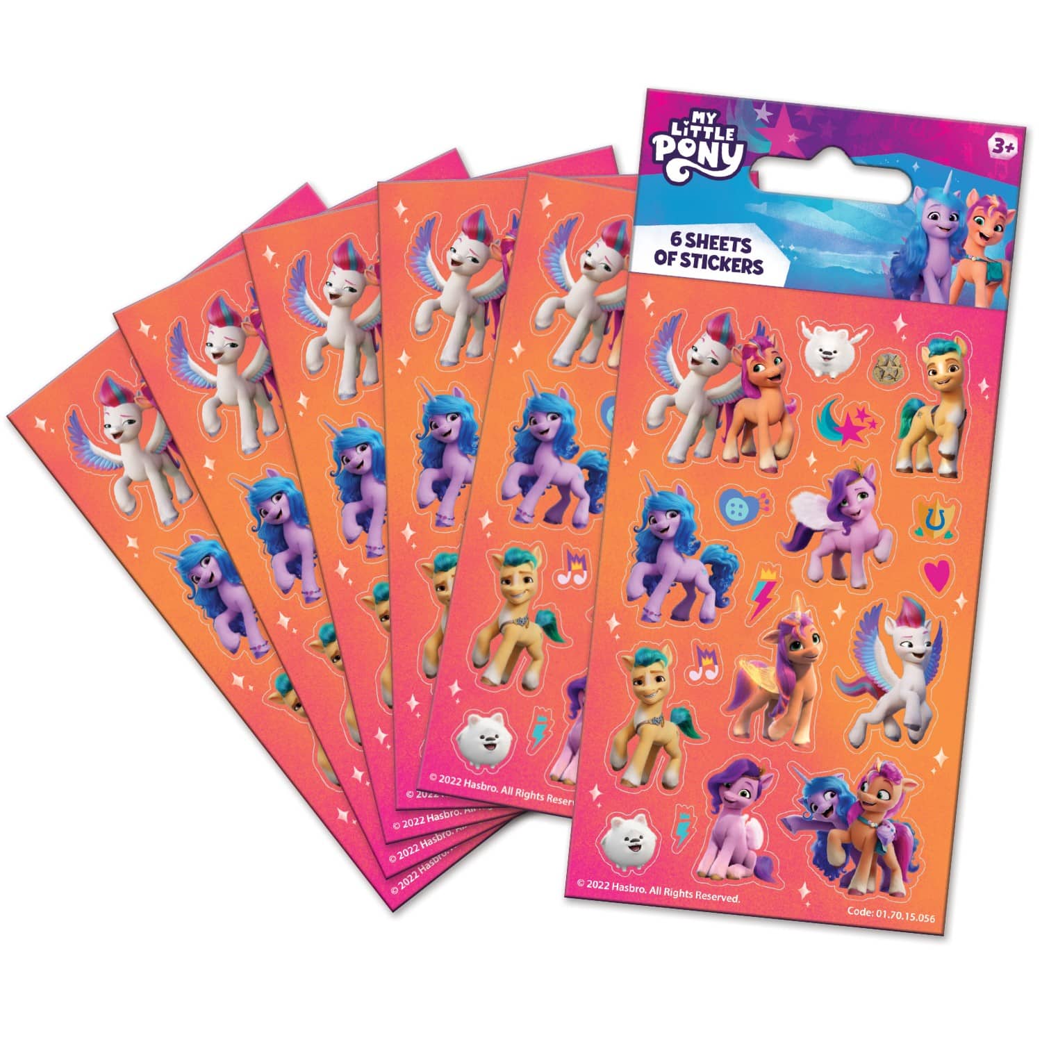 My Little Pony 6 Sheet Sticker Pack