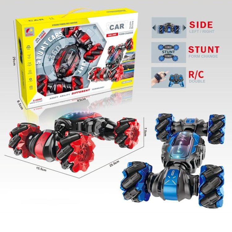 Gesture Sensing Radio Controlled Stunt Car