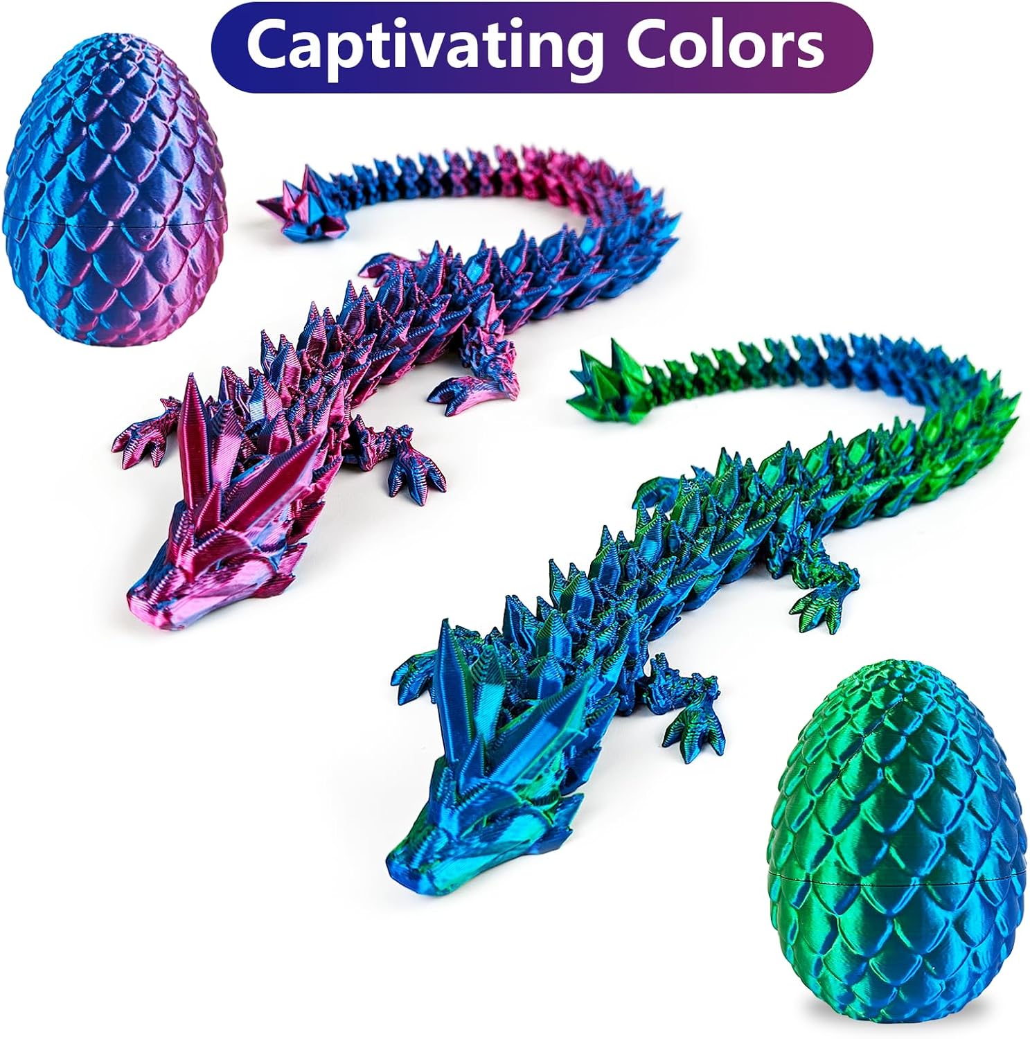 3D Printed Dragon Egg Fidget Toy