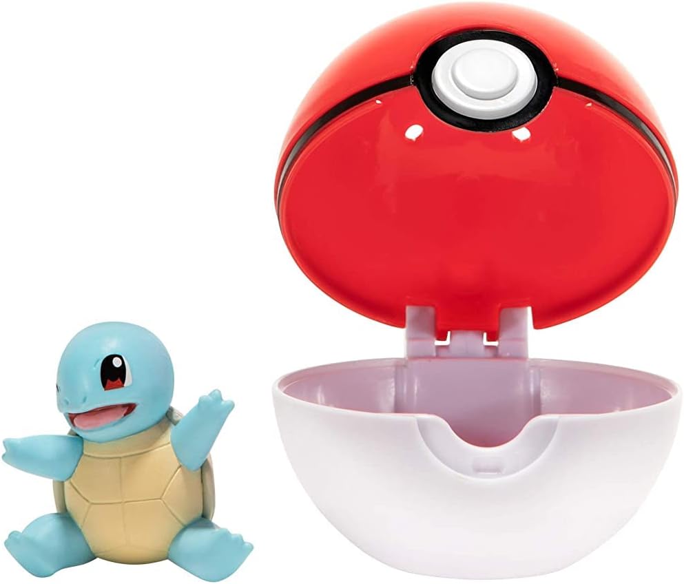 Pokemon Clip n Go Squirtle & Poke Ball