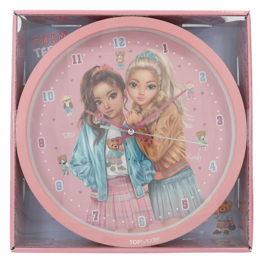 TOPModel Wall Clock Team Teddy