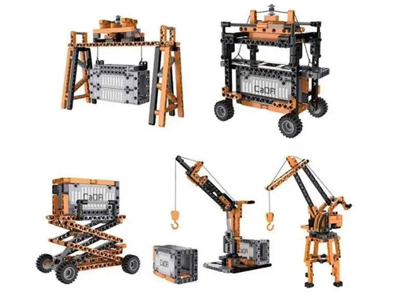 Cada Port Engineering 634 Piece Construction Set