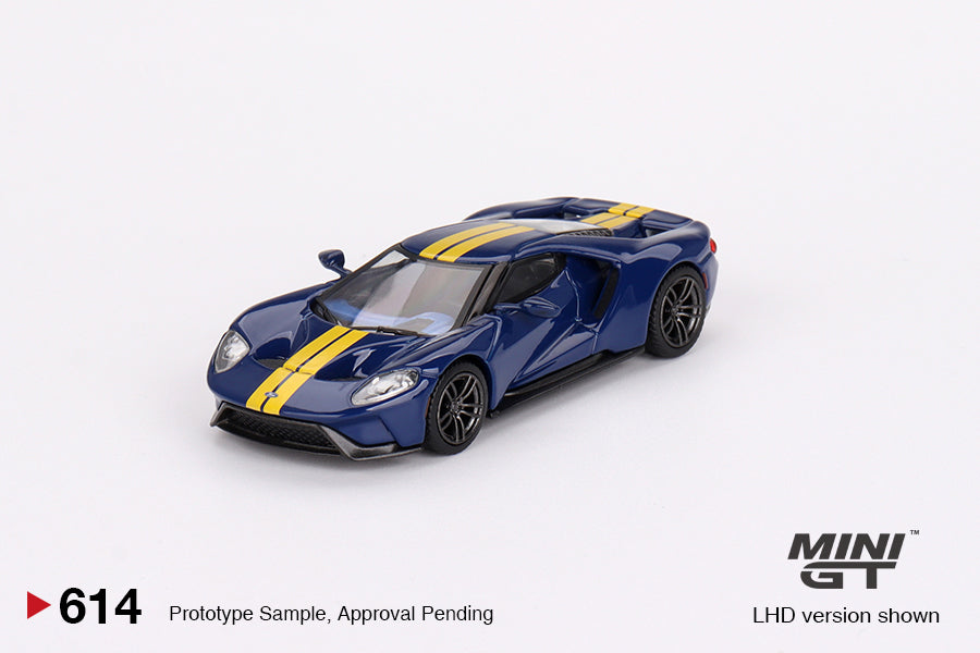 Mini GT Ford GT - Sunoco Blue 1:64 Die Cast