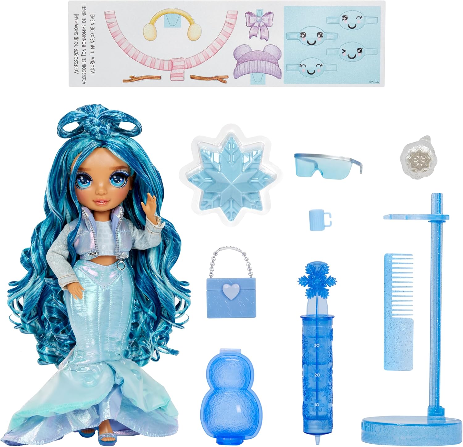 Rainbow High Winter Wonderland Skyler Bradshaw Fashion Doll