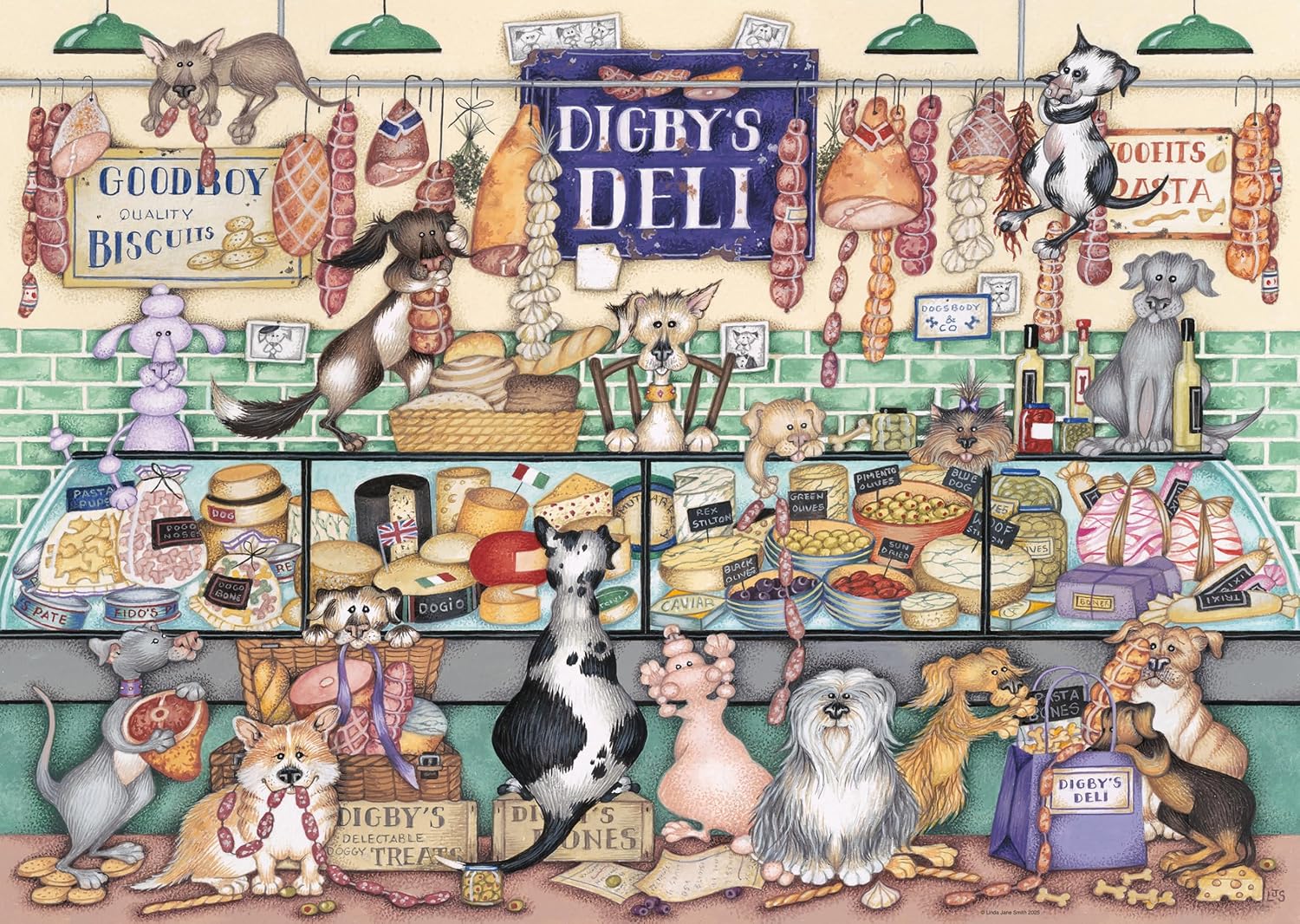 Digbys Deli 1000 Piece Jigsaw Puzzle