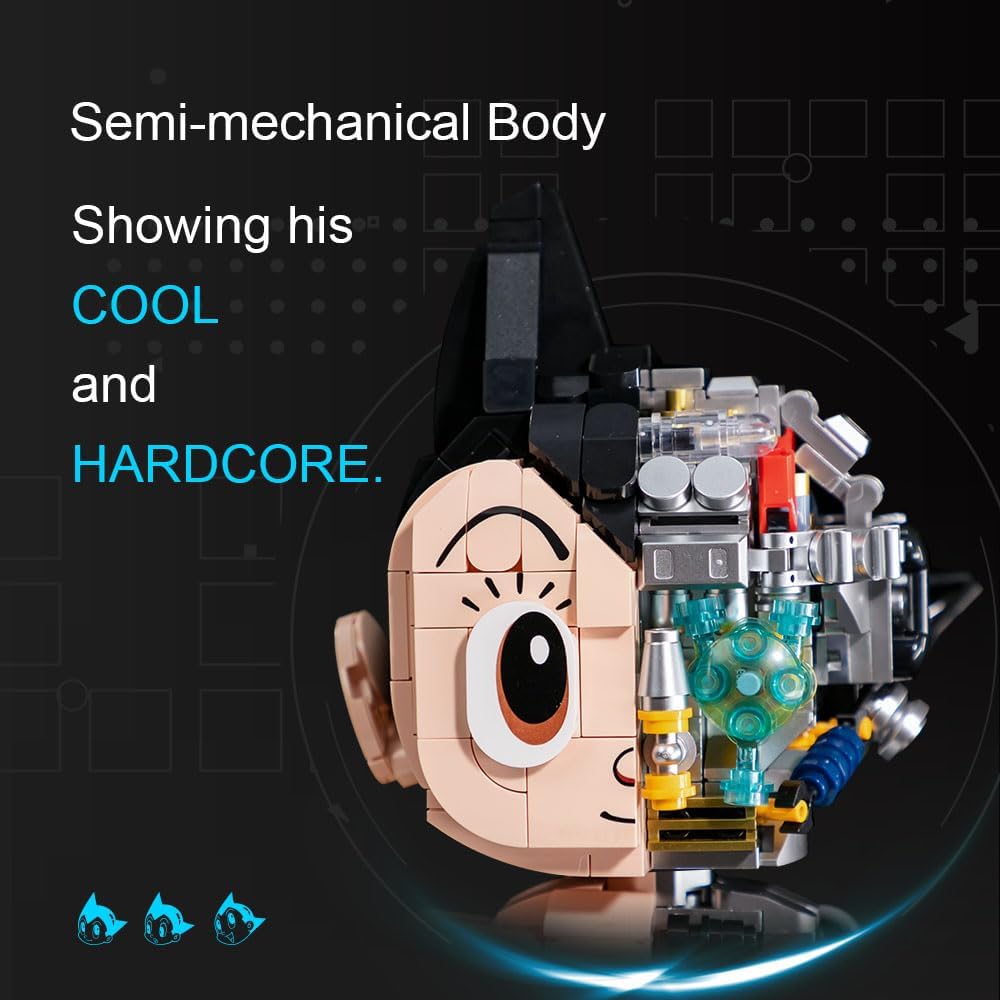 Pantasy Mechanical Astro-Boy Figure Brick Set