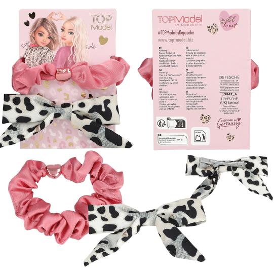 TOPModel Hair Clip & Scrunchie LEOHEART