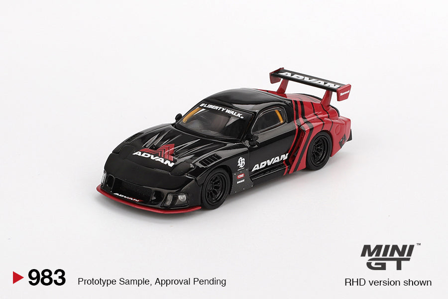 Mini GT Mazda RX7 LB- Super Silhoutte 1:64 Scale