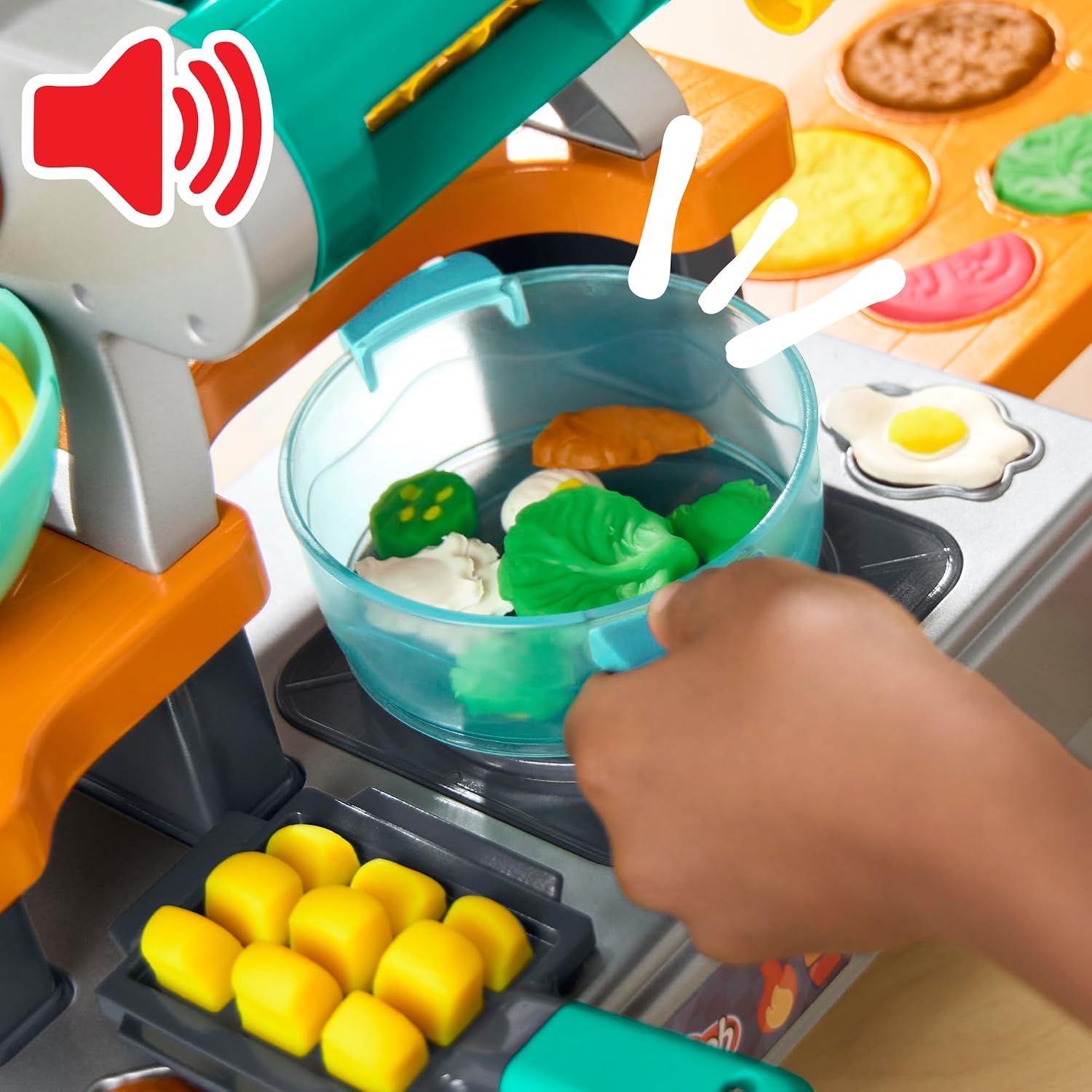 Play Doh Super Sizzlin Kitchen Playset