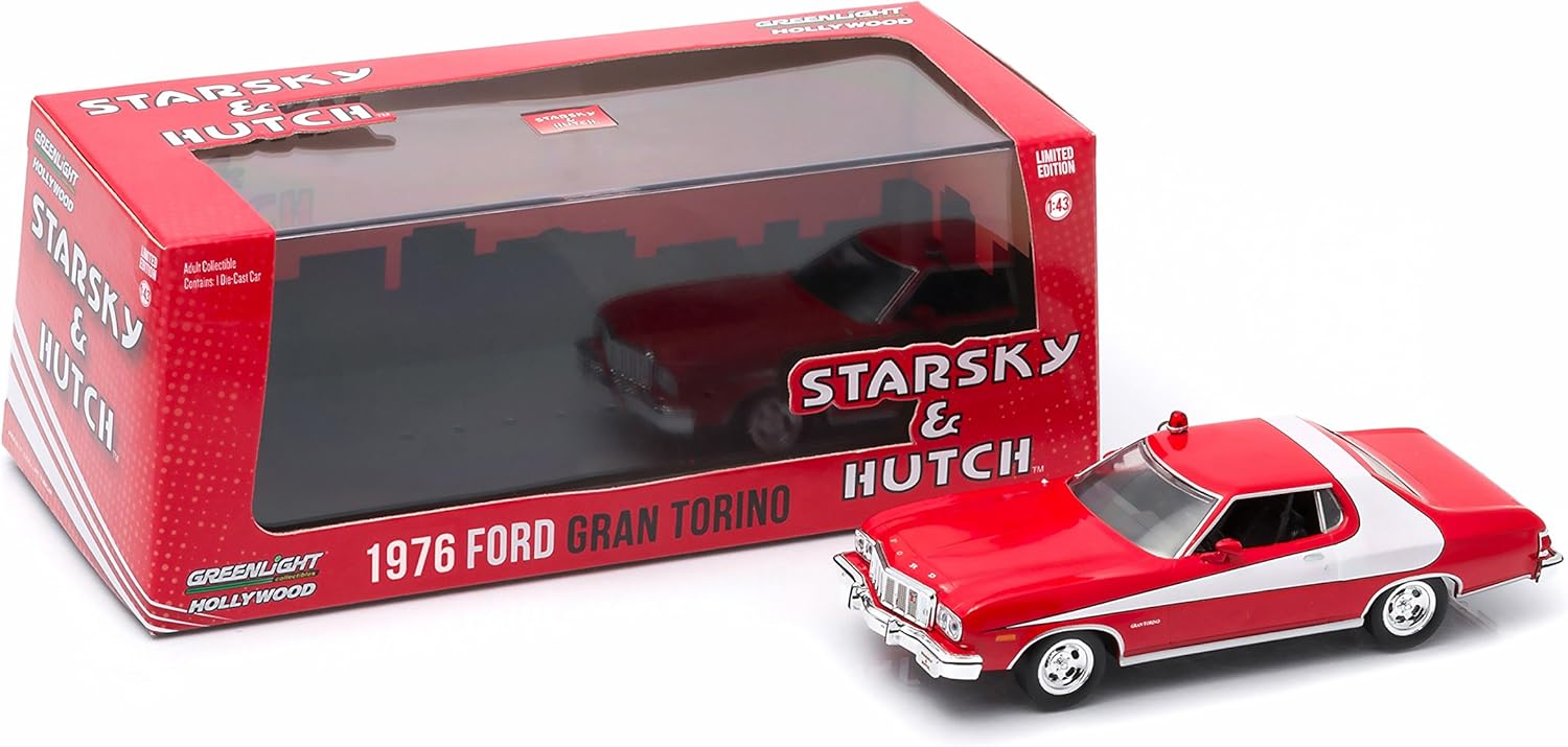 Greenlight Starsky & Hutch (1975-1979 TV Series) Ford Gran Torino 1:43 Scale Die Cast Model