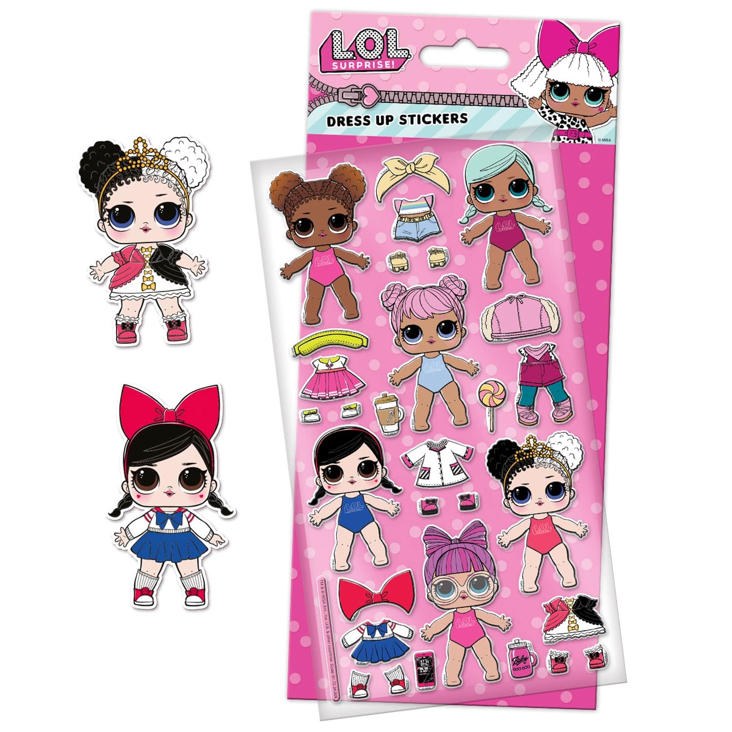 L.O.L. Surprise Dress Up Stickers