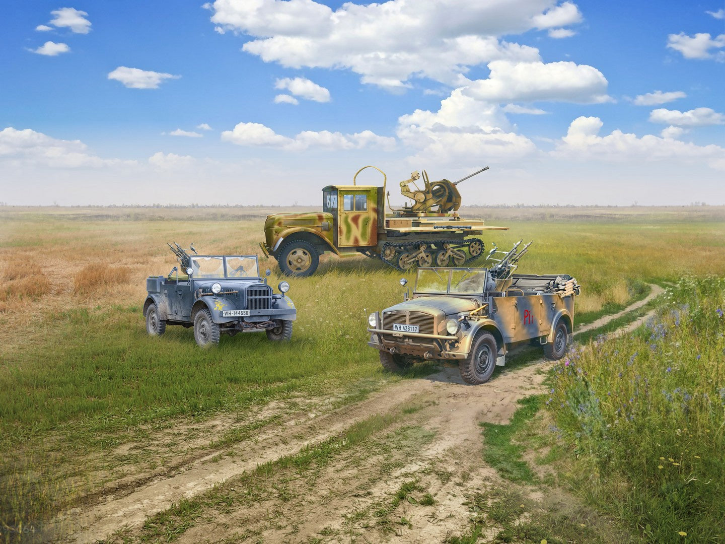 Wehrmacht Self Propelled AA Vehicles 1:35 Kit