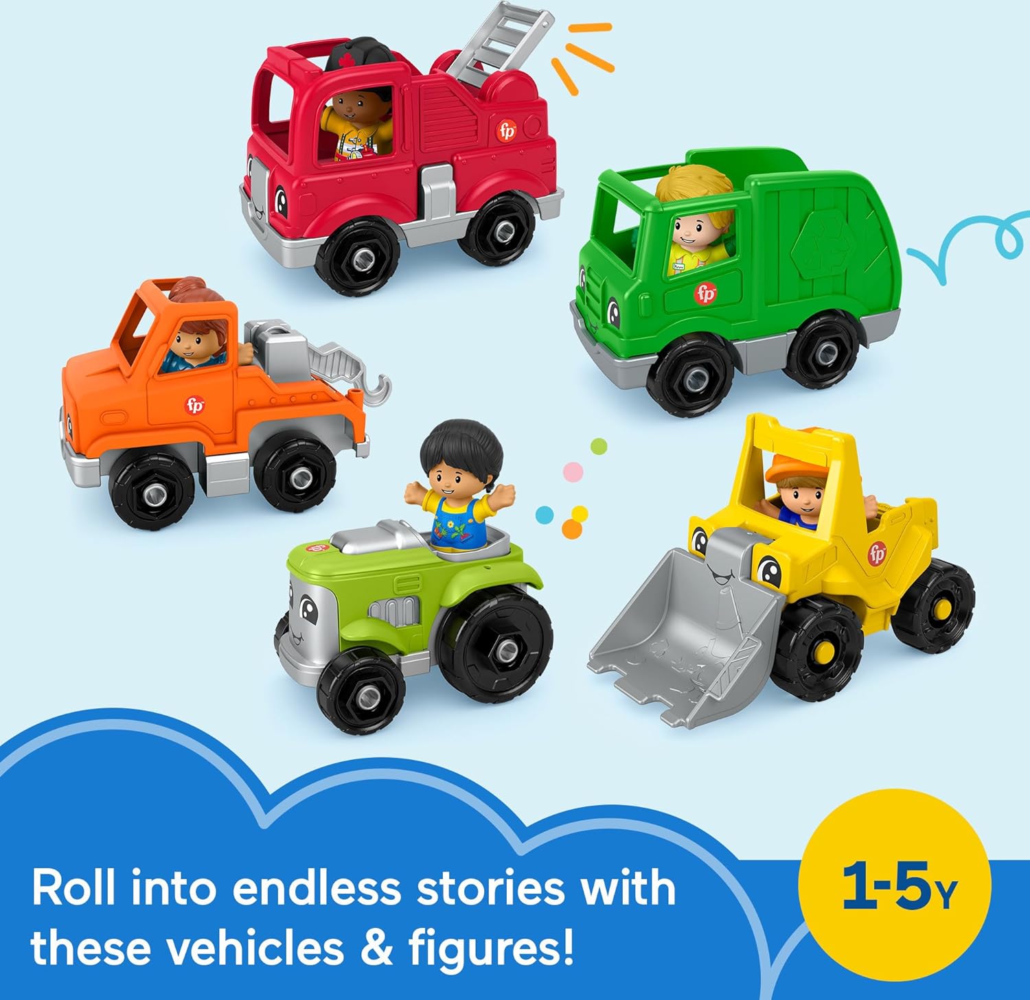 Fisher Price Little People Small Vehicle Assorted