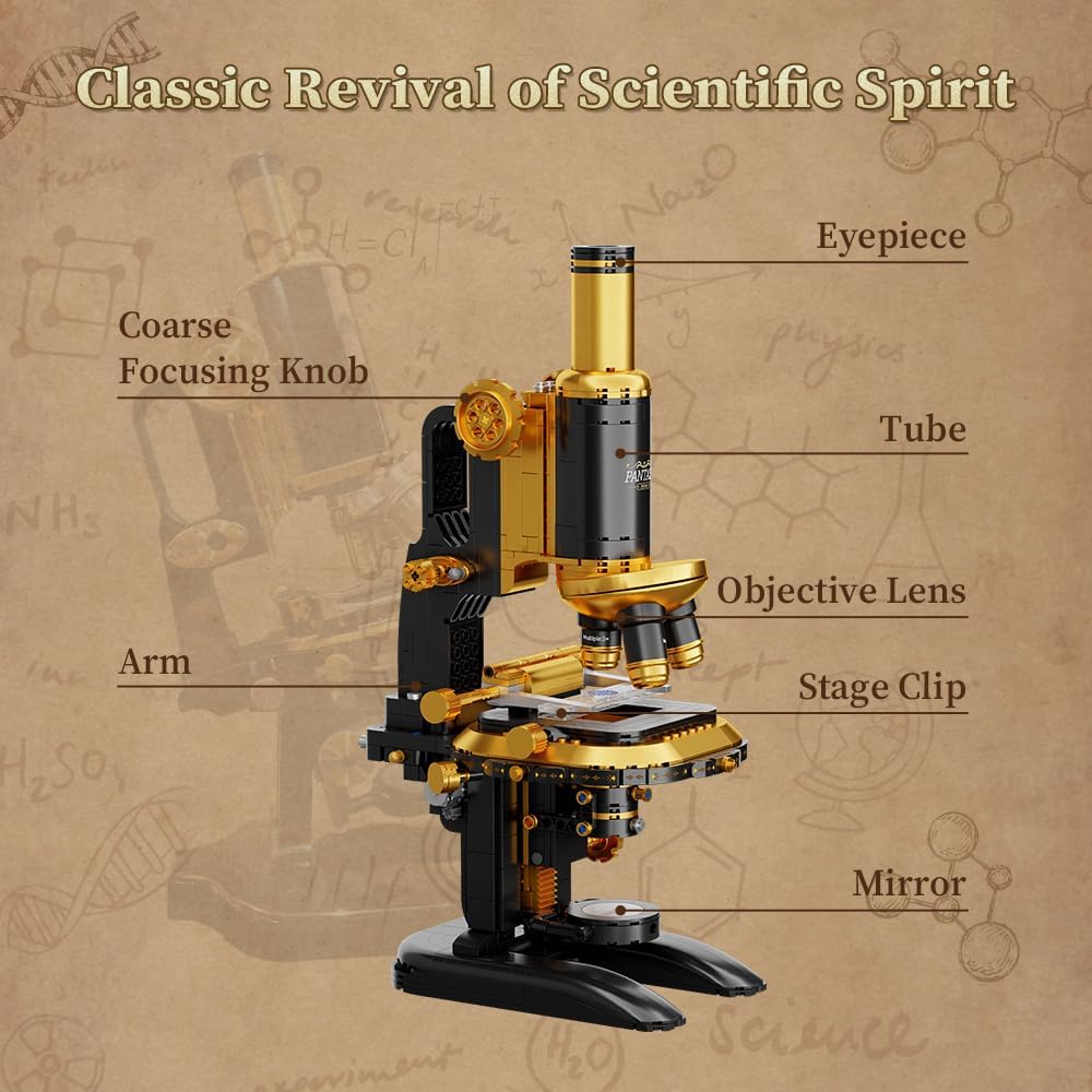 Pantasy Retro Collection: Microscope Brick Set