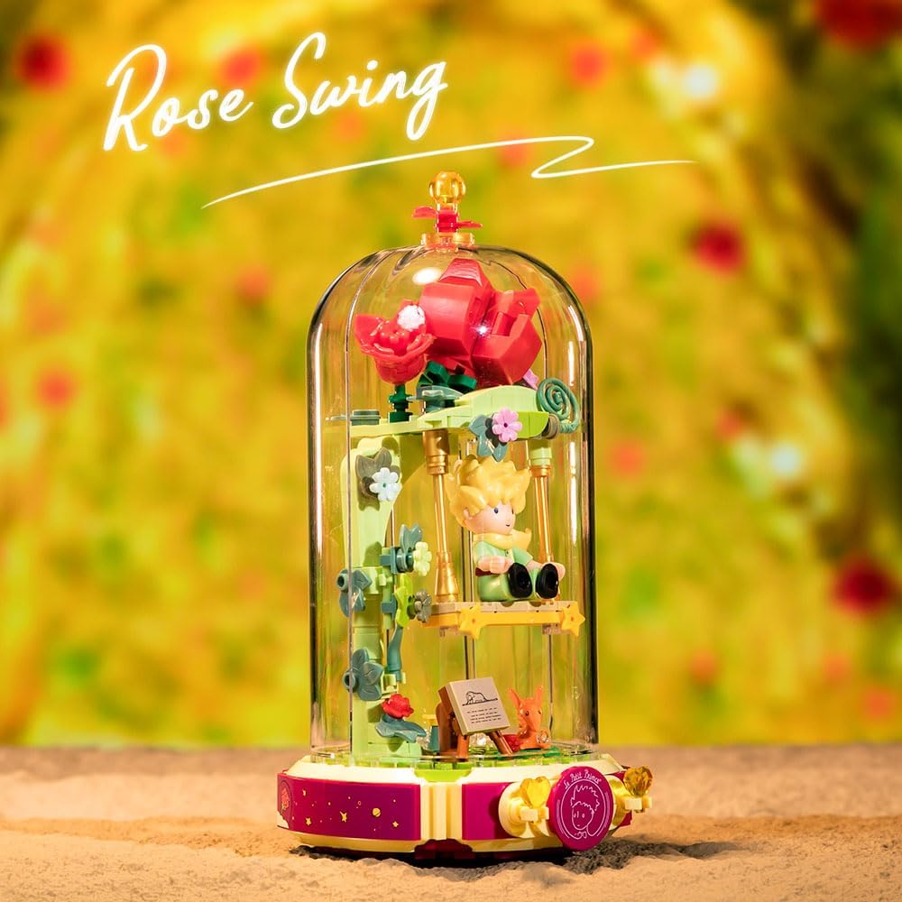 Le Petit Prince Rose Swing Construction Set