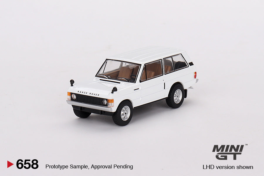 Mini GT Range Rover - Davos White 1:64 Scale