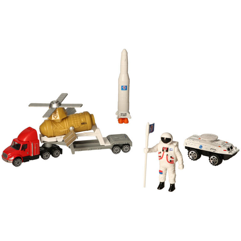 Space Mission Vehicles & Accessories Set