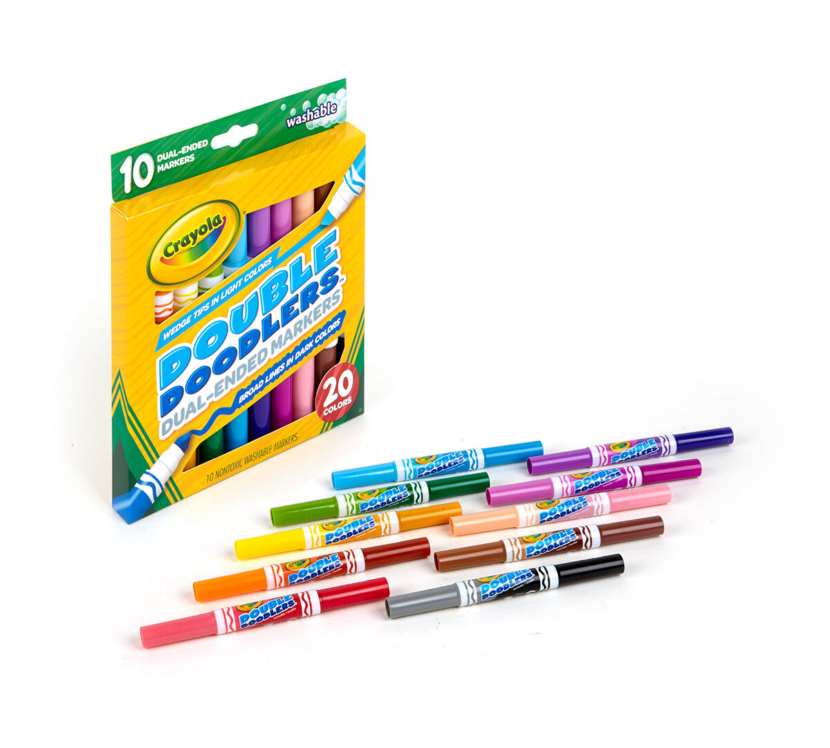 Crayola 10 Double Doodler Duel Ended Markers