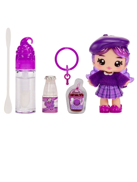 YummiLand Lip Gloss Greta Grape Doll