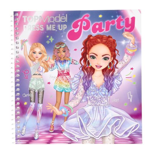 TOPModel Dress Me Up Party Stickerbook