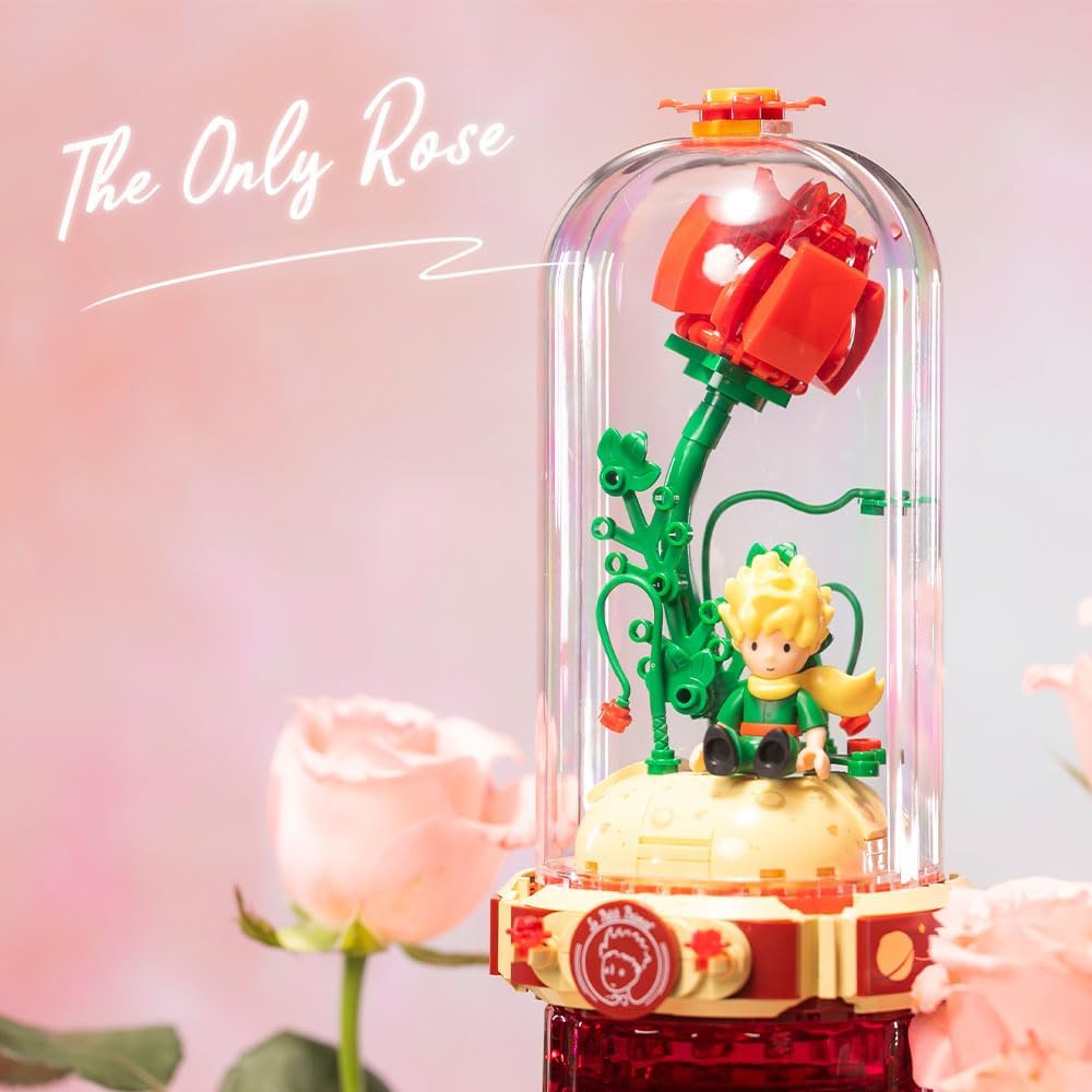 Le Petit Prince The Only Rose Construction Set