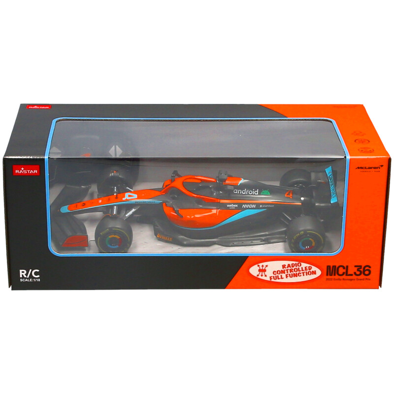 McLaren F1 MCL36 Radio Controlled Car 1:18 Scale