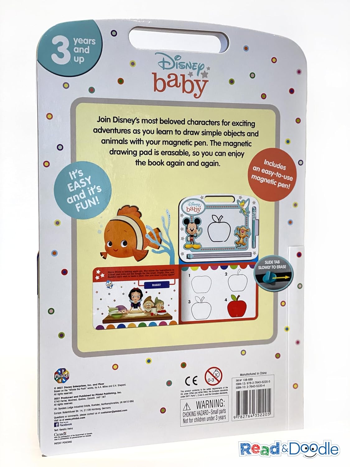 Disney  Baby Magnetic Drawing Pad & Book