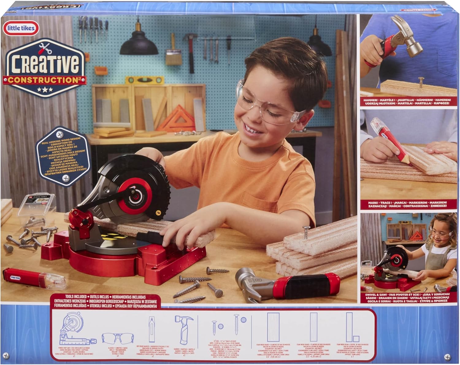 Little Tikes Creative Construction Power Cuts Set