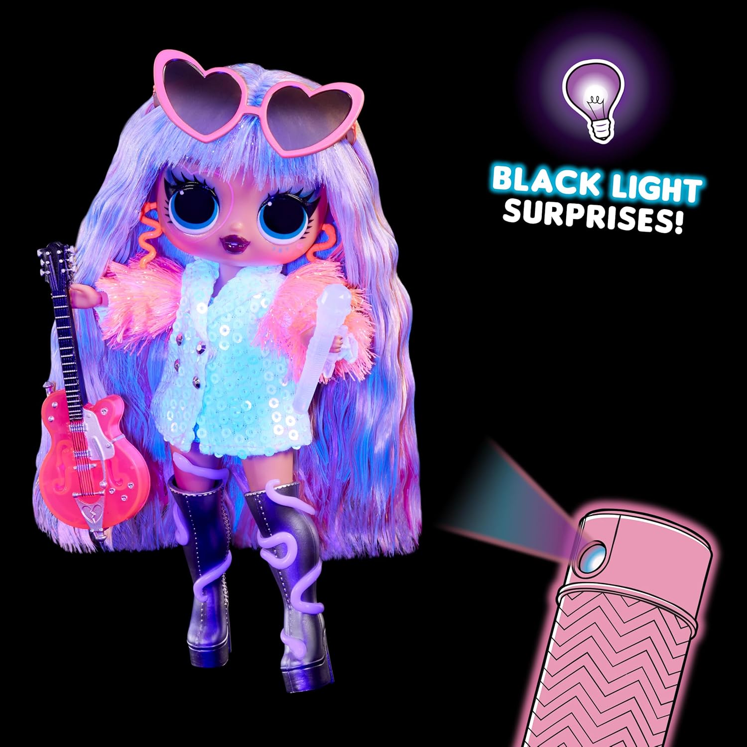 LOL Surprise Neon Pop Stars Thea Stars Doll