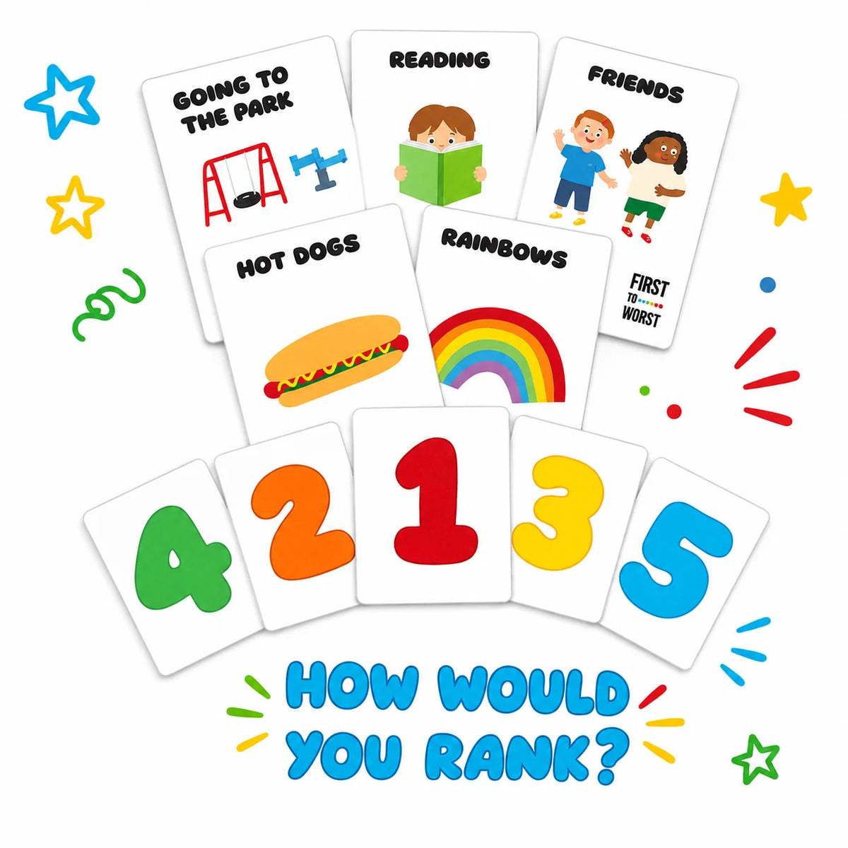 First for Worst Party Game Kids Edition