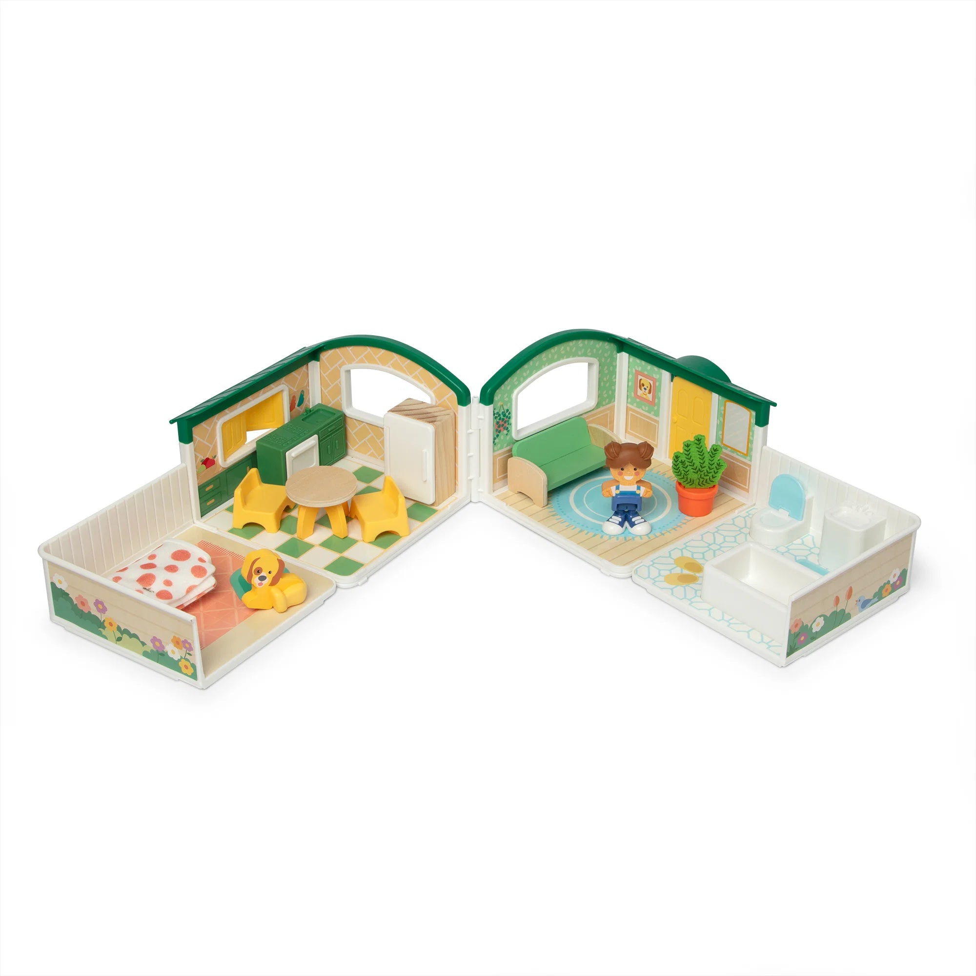 Melissa & Doug Wooden Cheery Lane House Playset