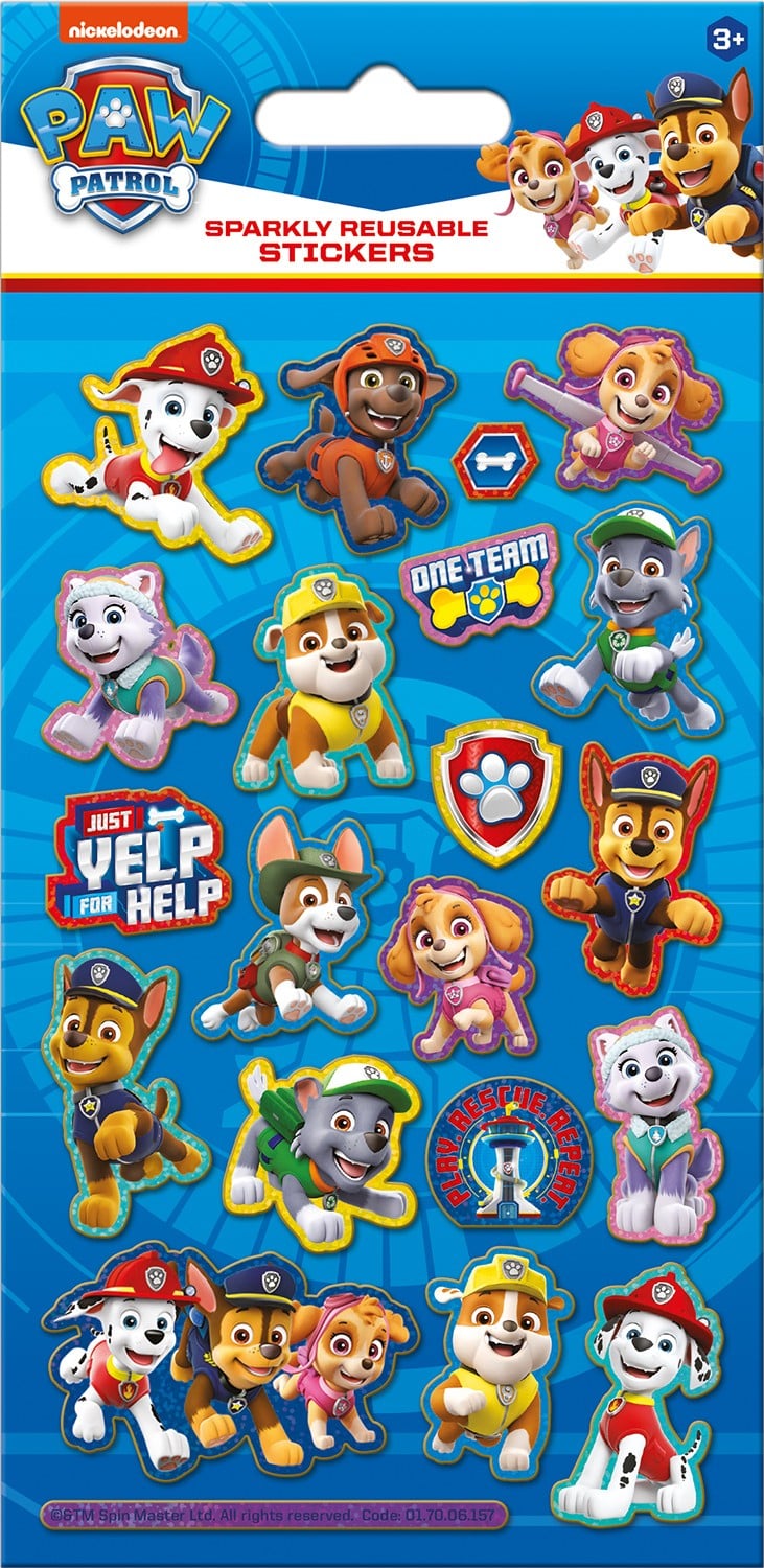 Paw Patrol Foil Stickers