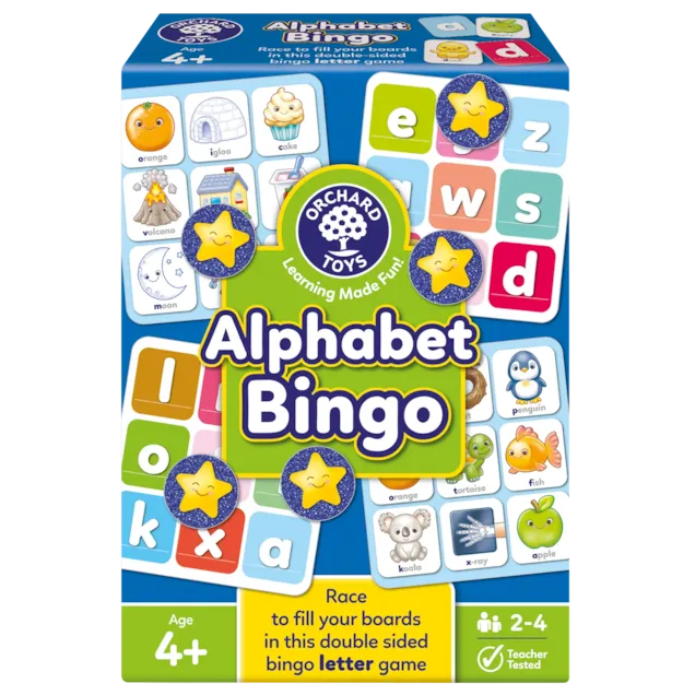 Orchard Alphabet Bingo