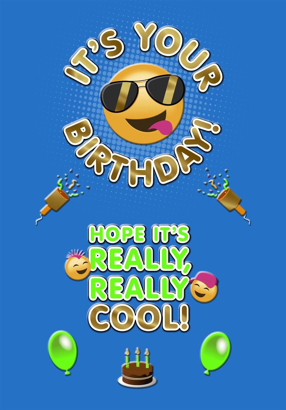 Hallmark Really Cool Birthday Card
