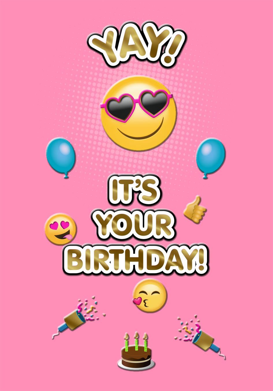 Hallmark Yay Its Your Birthday Card