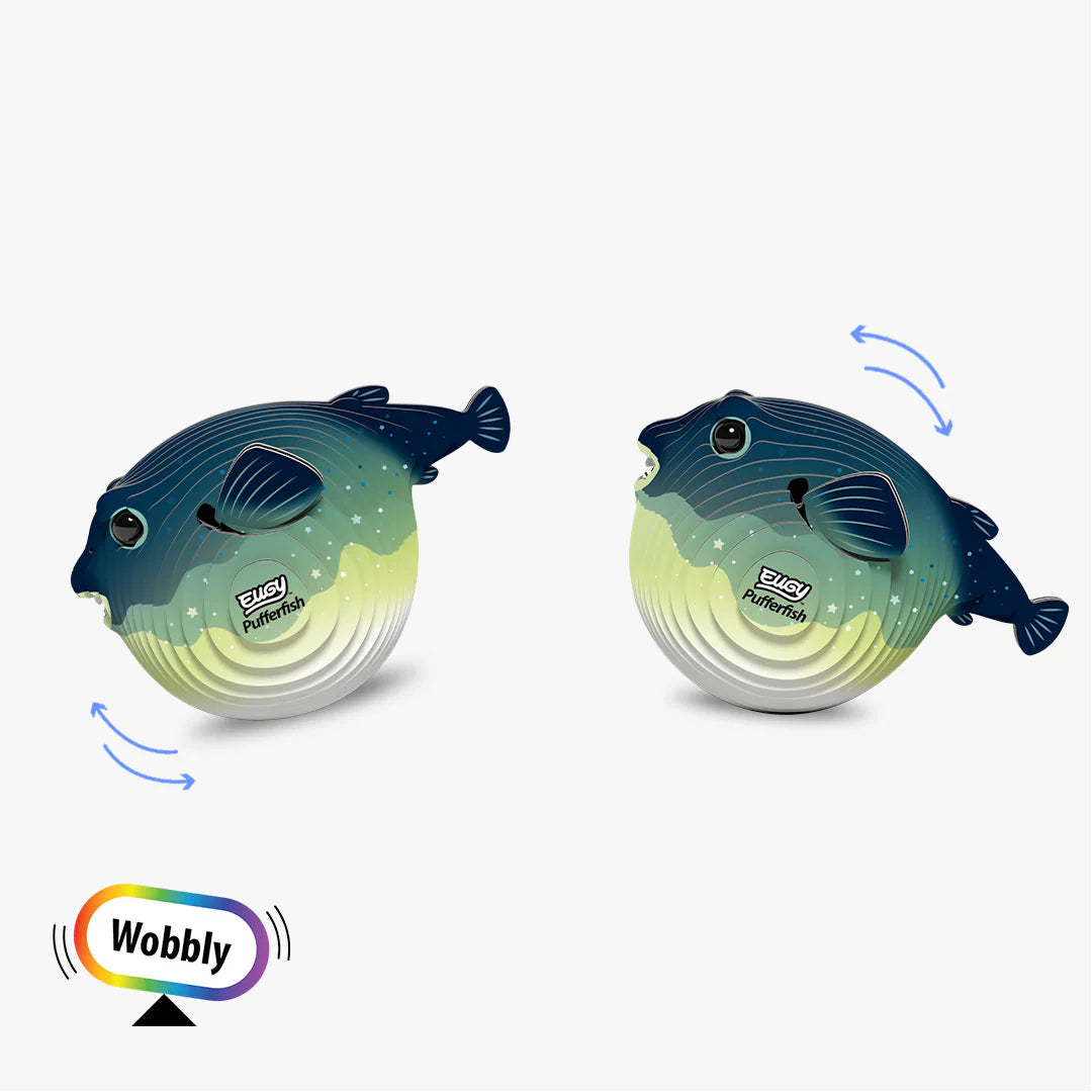 EUGY Pufferfish 3D Puzzle