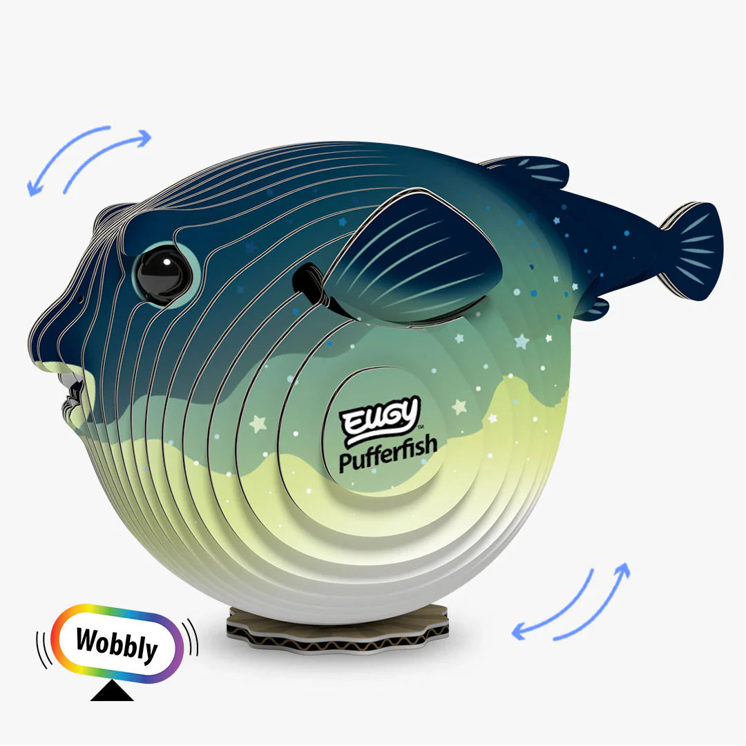EUGY Pufferfish 3D Puzzle