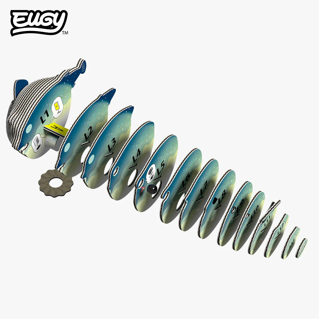 EUGY Pufferfish 3D Puzzle