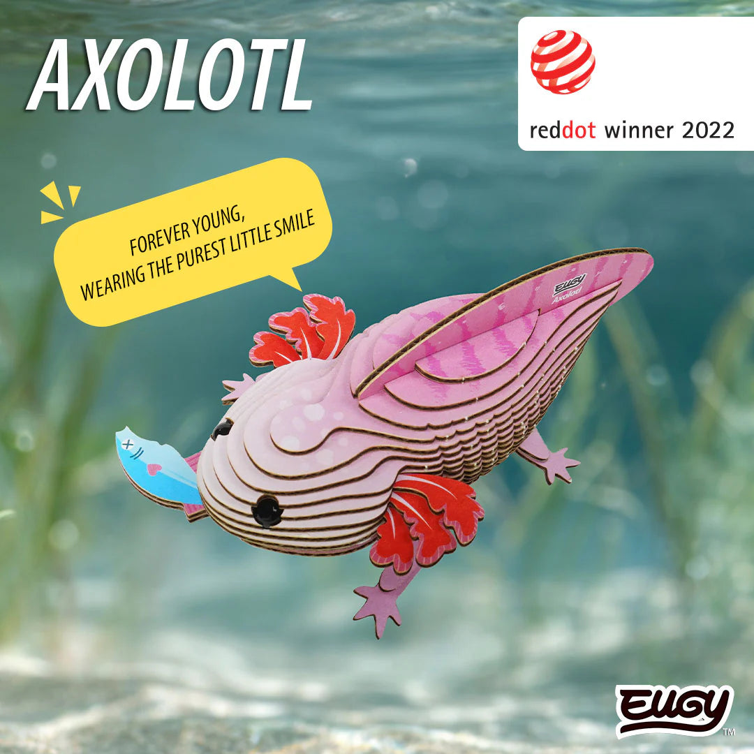 EUGY Axolotl 3D Puzzle