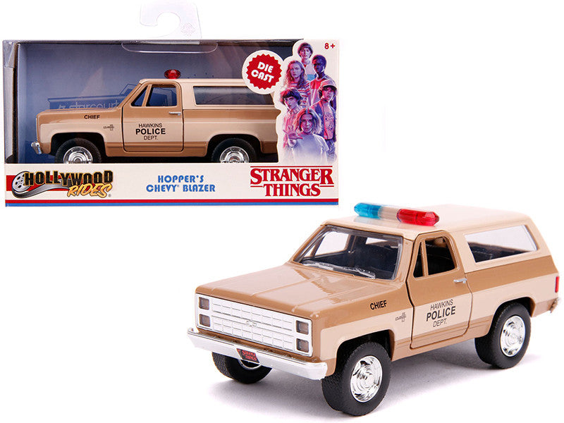 Stranger Things Hoppers Chevy Blazer Die Cast 1:32 Die Cast