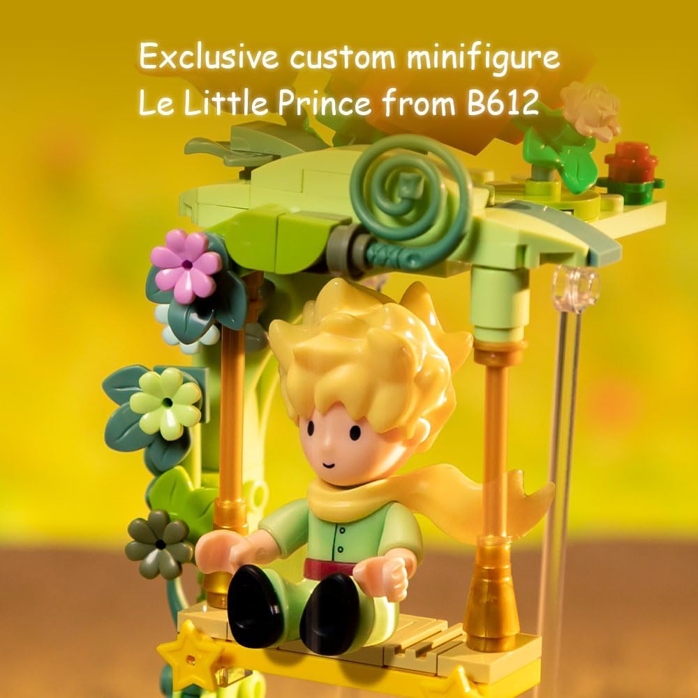 Le Petit Prince Rose Swing Construction Set