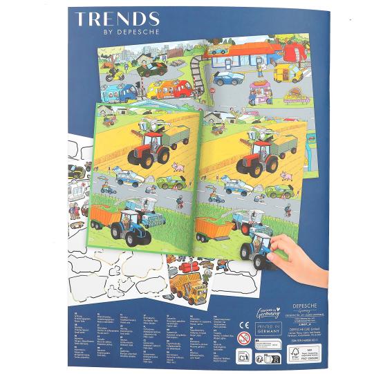 Create your Action World Colouring Book