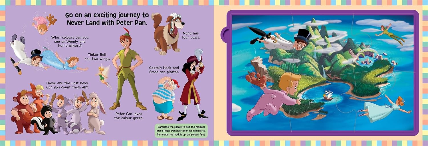 My 1st Disney Jigsaw Book with 4 Lge piece Jigsaws