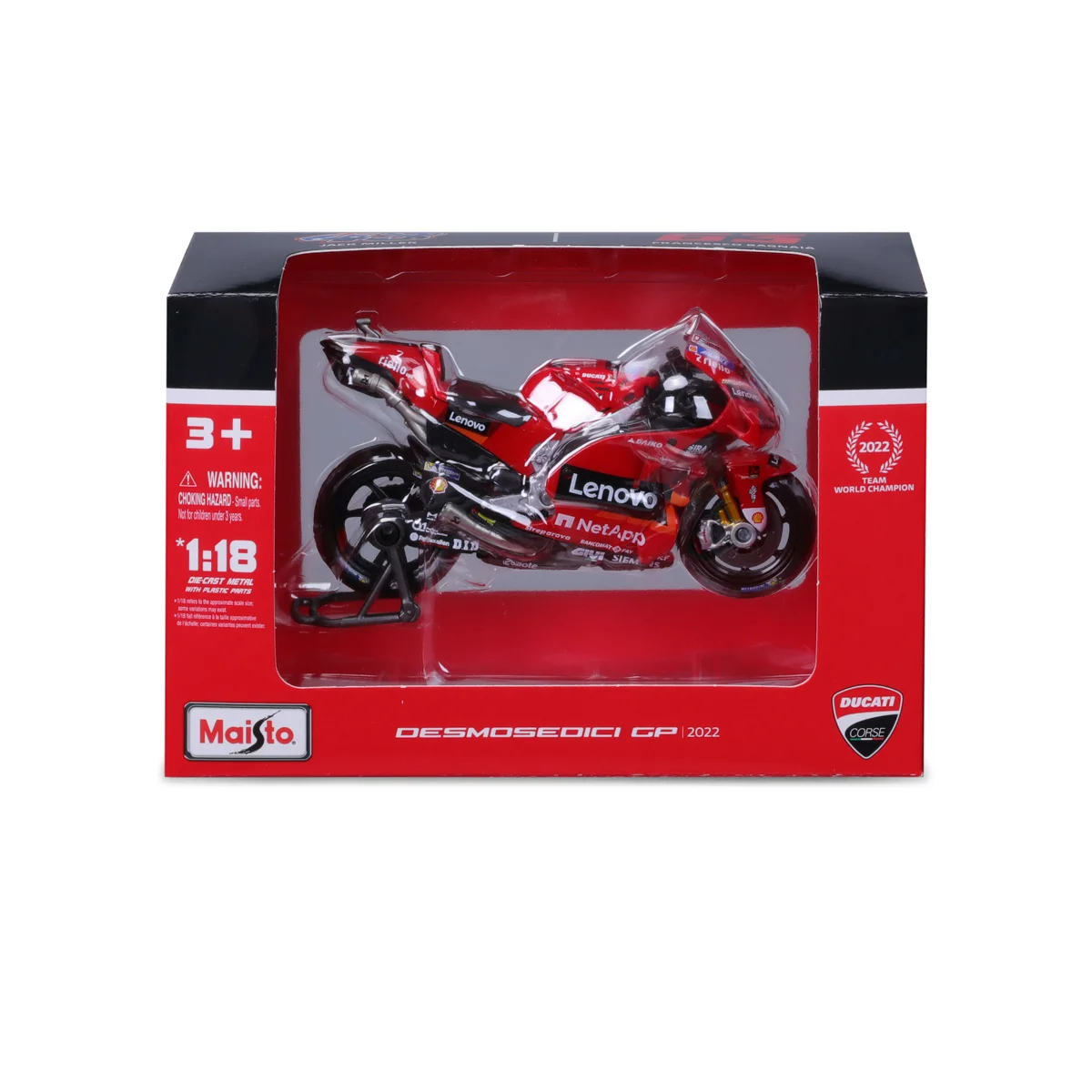 Maisto Ducati Demosedici GP 2022 1:18 Scale Model