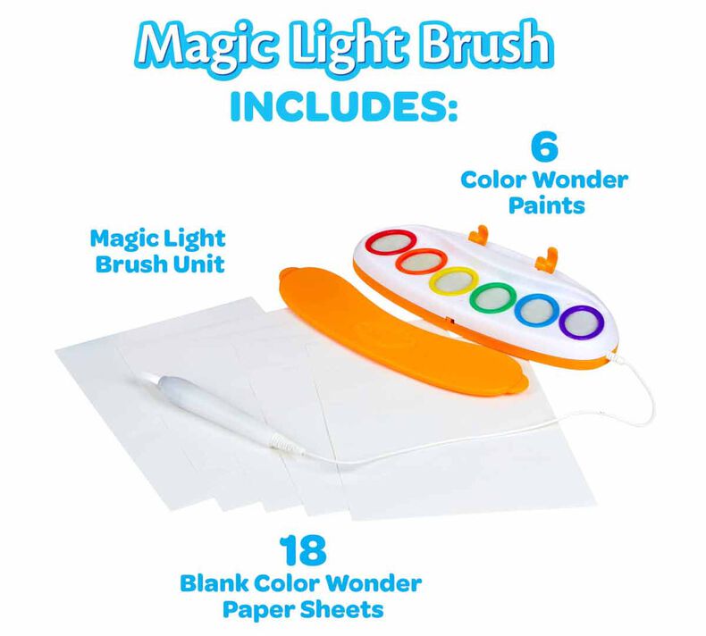 Crayola Colour Wonder Magic Light Brush